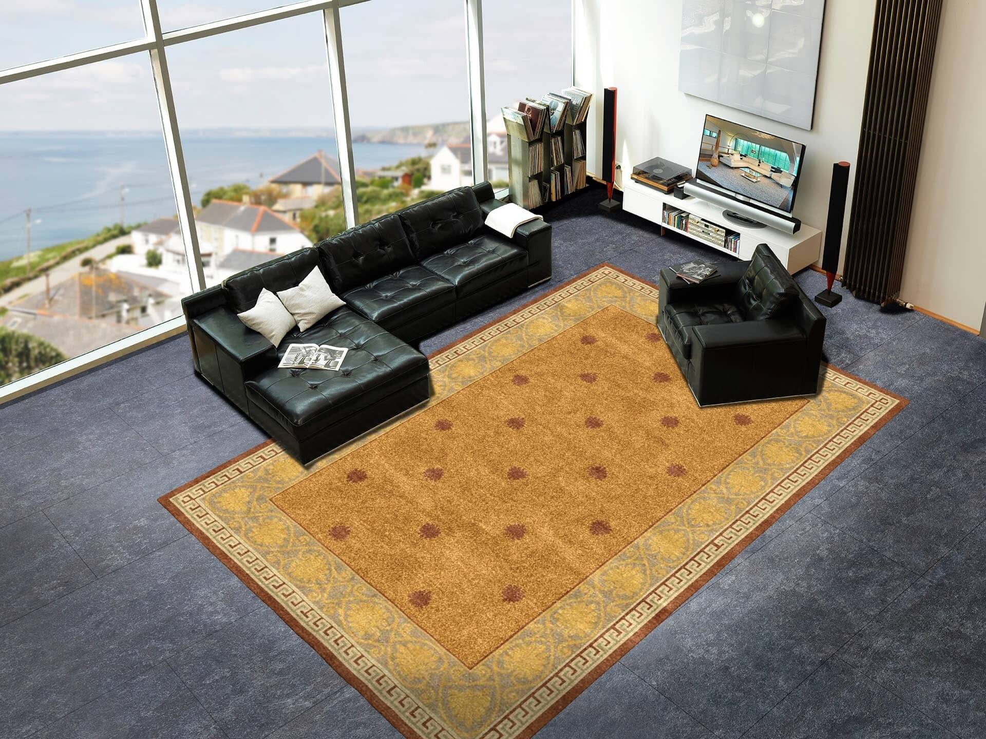 Makalu Nepal Teppich Century M078 Handgeknüpft im Wunschmaß     – Bild 3